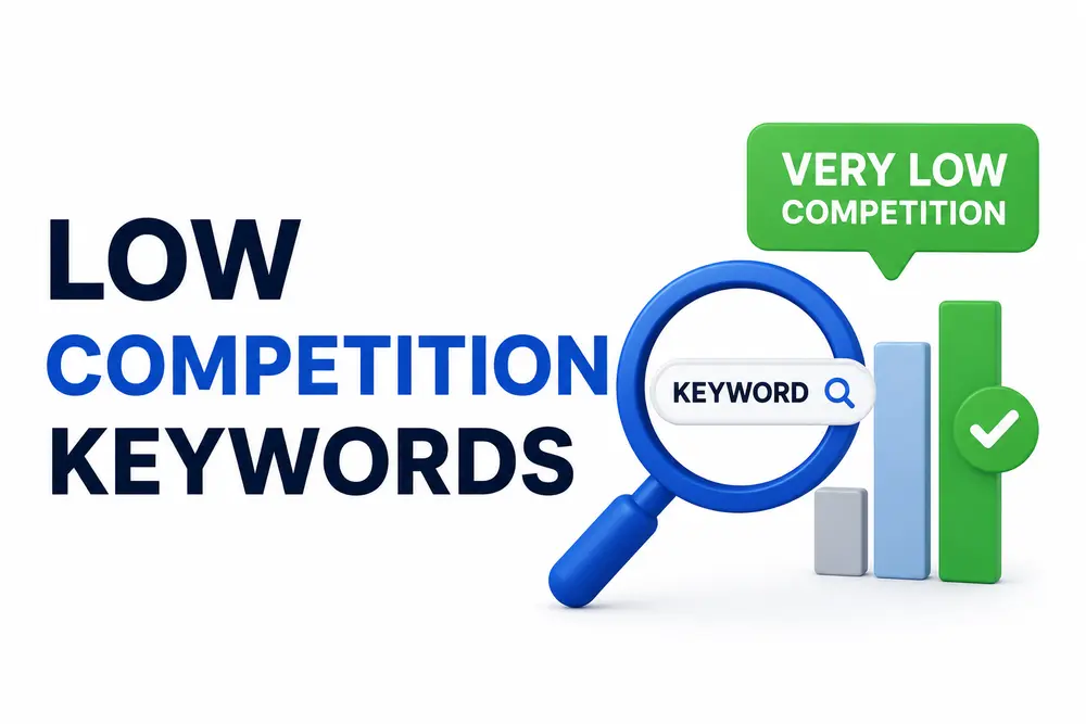 How to Find Low-Competition Keywords in 2026: Step-by-Step Guide for Beginners